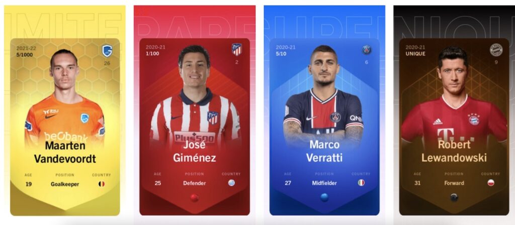 Sorare fantasy football game